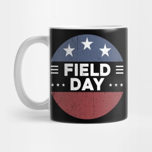 Vintage Field Day Last Day of School Boy Girl Kid Mug